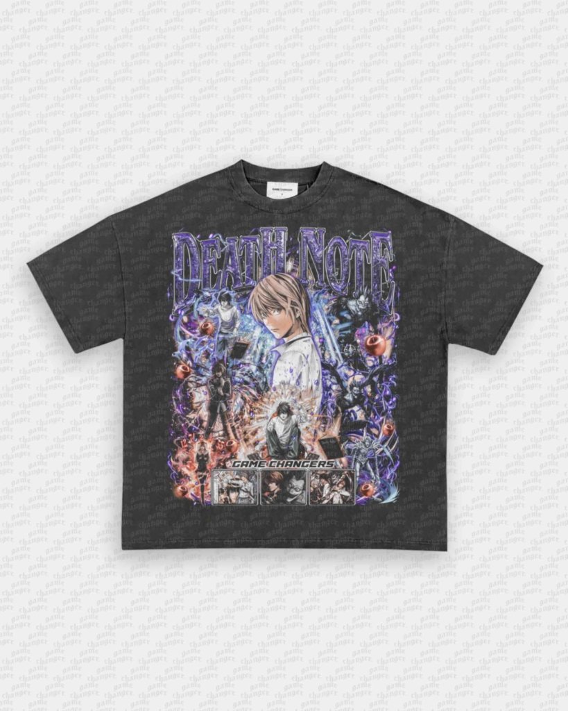 DEATH NOTE TEE - VIP - GAME CHANGERS - GAME CHANGERS GRAPHIC TEE