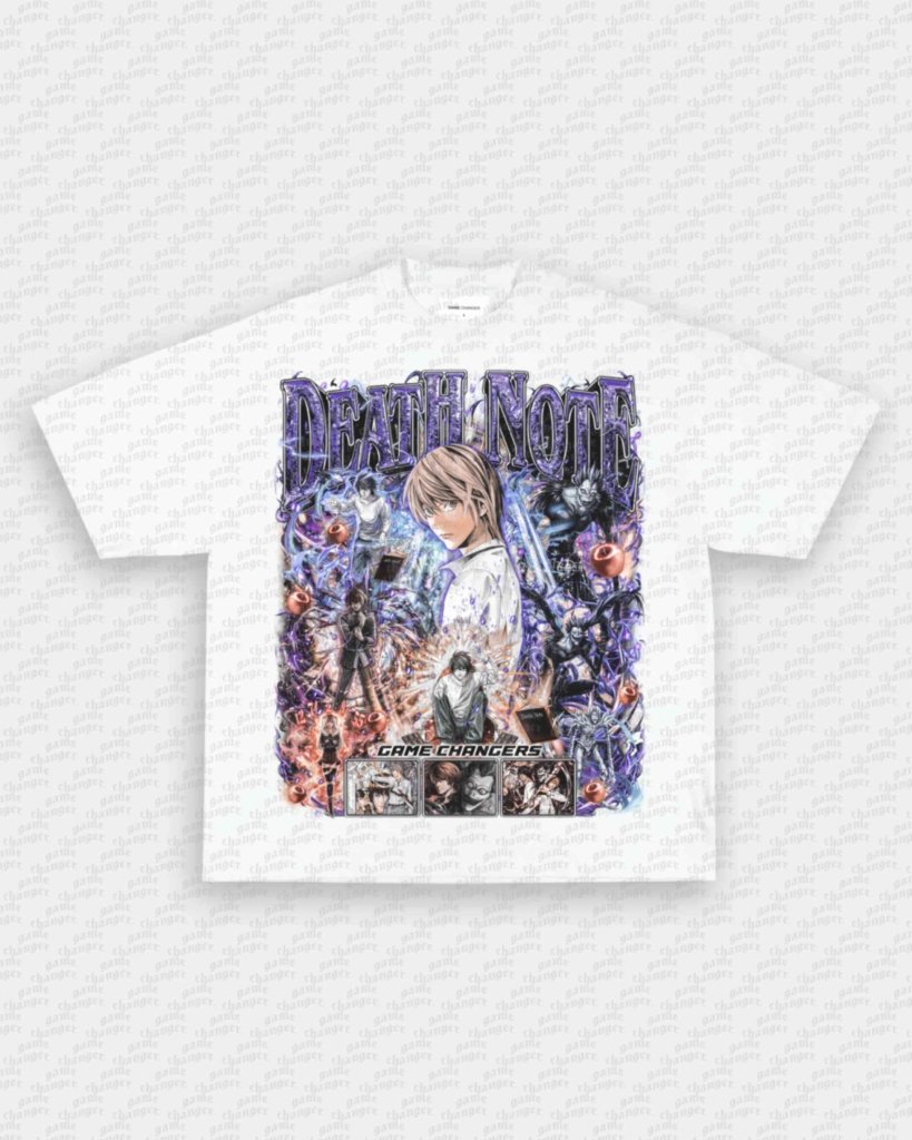 DEATH NOTE TEE - VIP - GAME CHANGERS - GAME CHANGERS GRAPHIC TEE