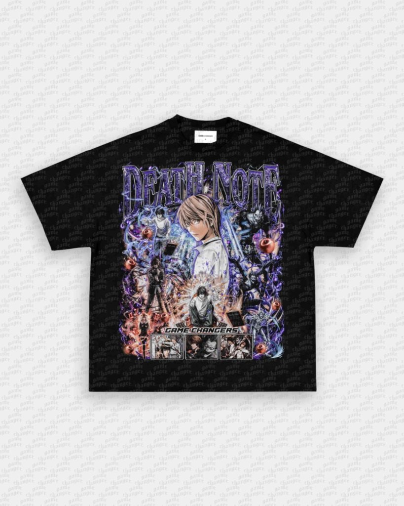 DEATH NOTE TEE - VIP - GAME CHANGERS - GAME CHANGERS GRAPHIC TEE