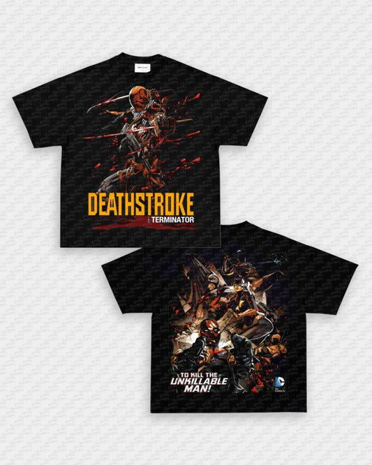 DEATHSTROKE TEE - [DS] - VIP - GAME CHANGERS - GAME CHANGERS GRAPHIC TEE