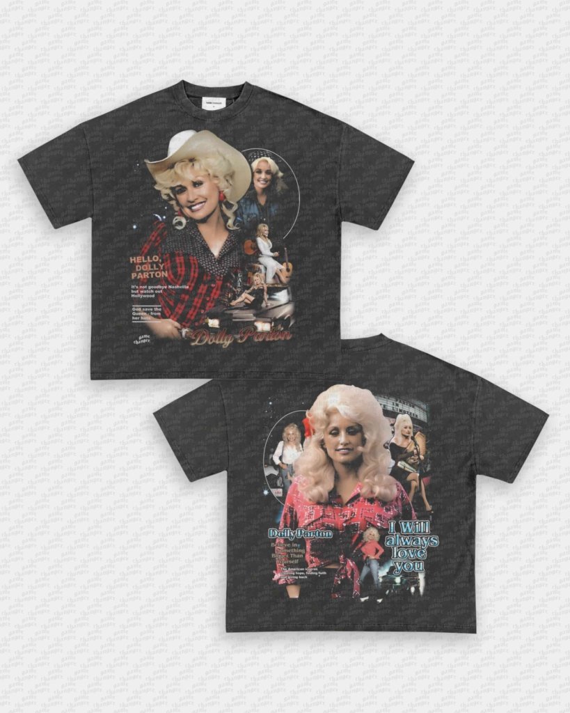 DOLLY PARTON TEE - [DS] - VIP - GAME CHANGERS - GAME CHANGERS GRAPHIC TEE