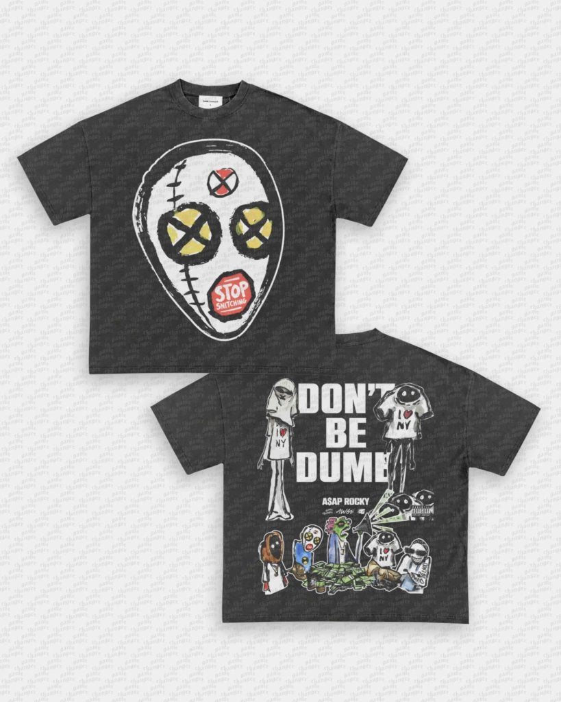 DONT BE DUMB V5 TEE - [DS] - VIP - GAME CHANGERS - GAME CHANGERS GRAPHIC TEE