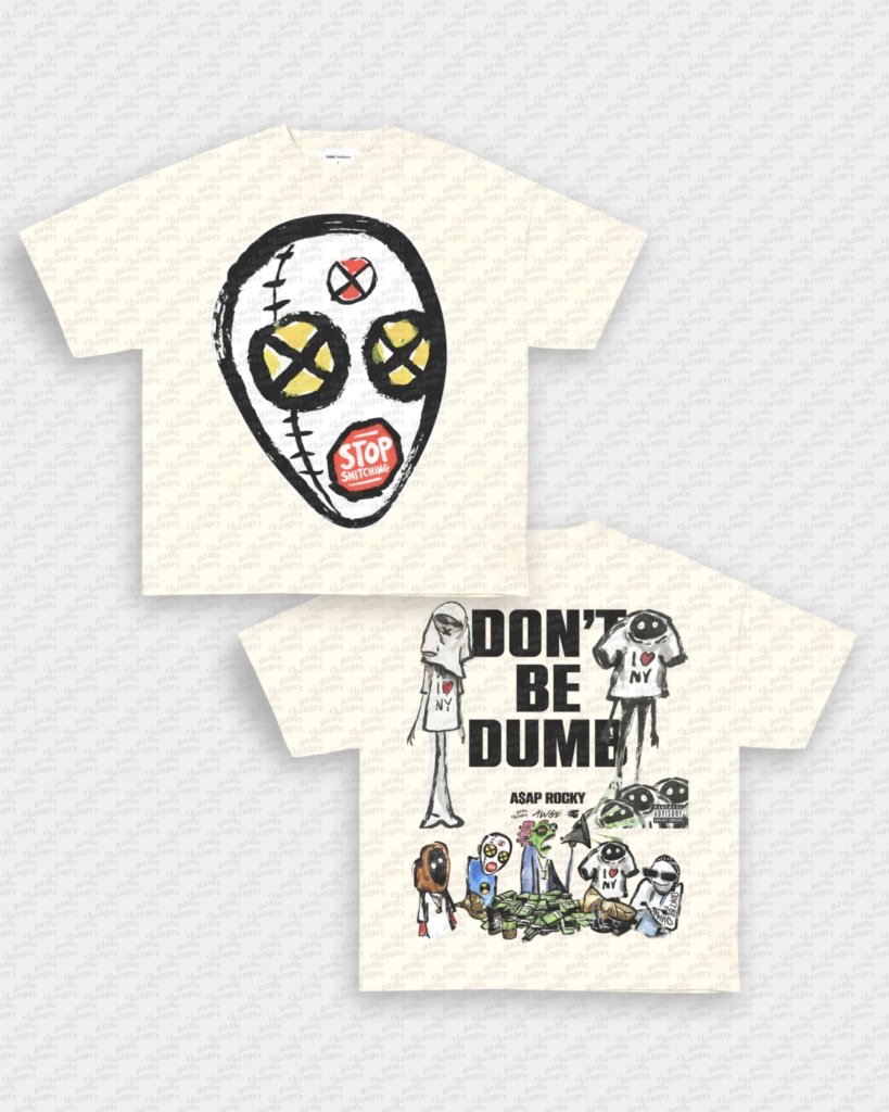 DONT BE DUMB V5 TEE - [DS] - VIP - GAME CHANGERS - GAME CHANGERS GRAPHIC TEE