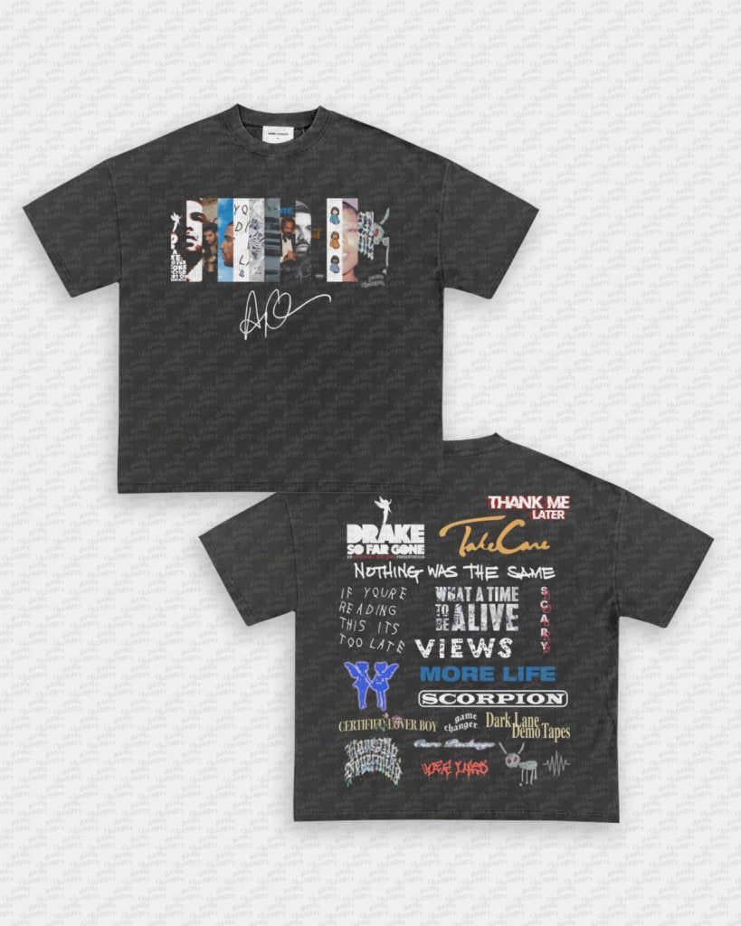 DRAKE CATALOG TEE - [DS] - VIP - GAME CHANGERS GRAPHIC TEE