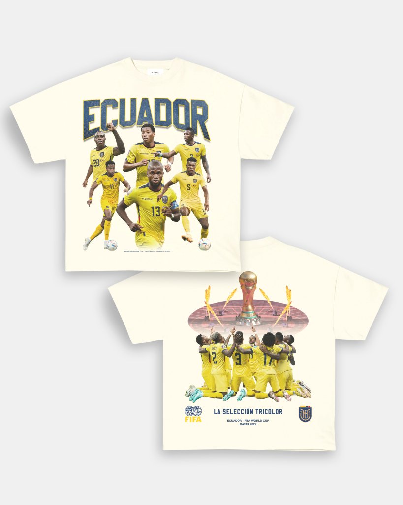 ECUADOR WORLD CUP TEE - [DS] - VIP - GAME CHANGERS TEE