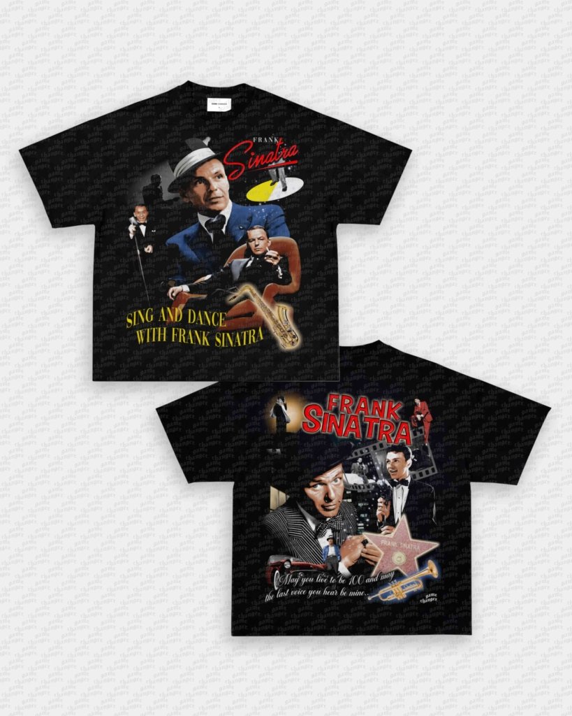 FRANK SINATRA TEE - [DS] - VIP - GAME CHANGERS - GAME CHANGERS GRAPHIC TEE