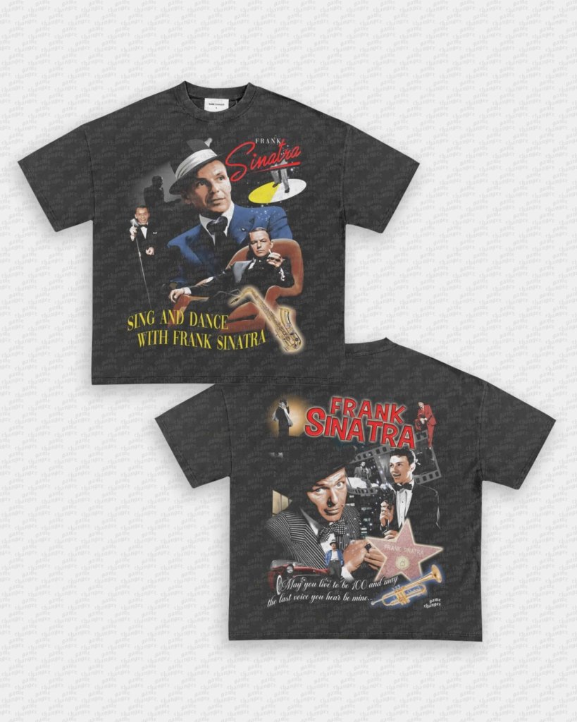 FRANK SINATRA TEE - [DS] - VIP - GAME CHANGERS - GAME CHANGERS GRAPHIC TEE
