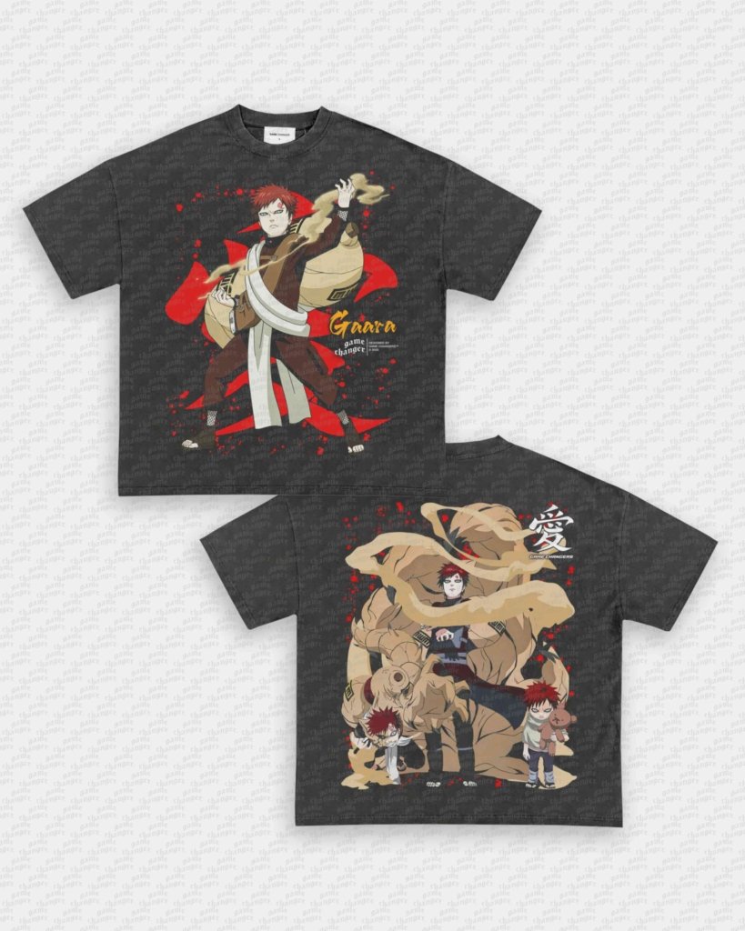 GAARA TEE - [DS] - VIP - GAME CHANGERS - GAME CHANGERS GRAPHIC TEE