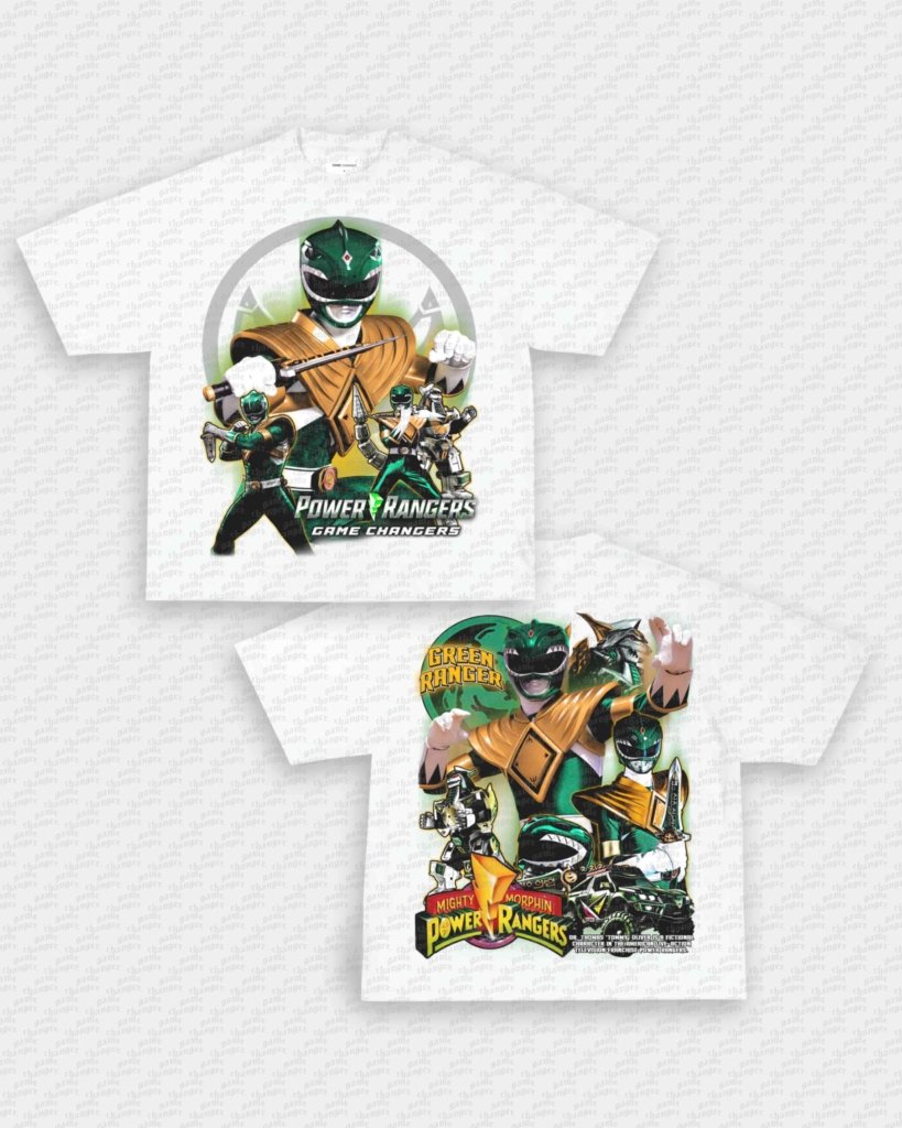 GREEN RANGER V2 TEE - [DS] - VIP - GAME CHANGERS - GAME CHANGERS GRAPHIC TEE