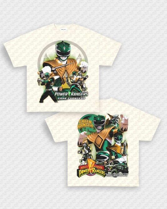 GREEN RANGER V2 TEE - [DS] - VIP - GAME CHANGERS - GAME CHANGERS GRAPHIC TEE