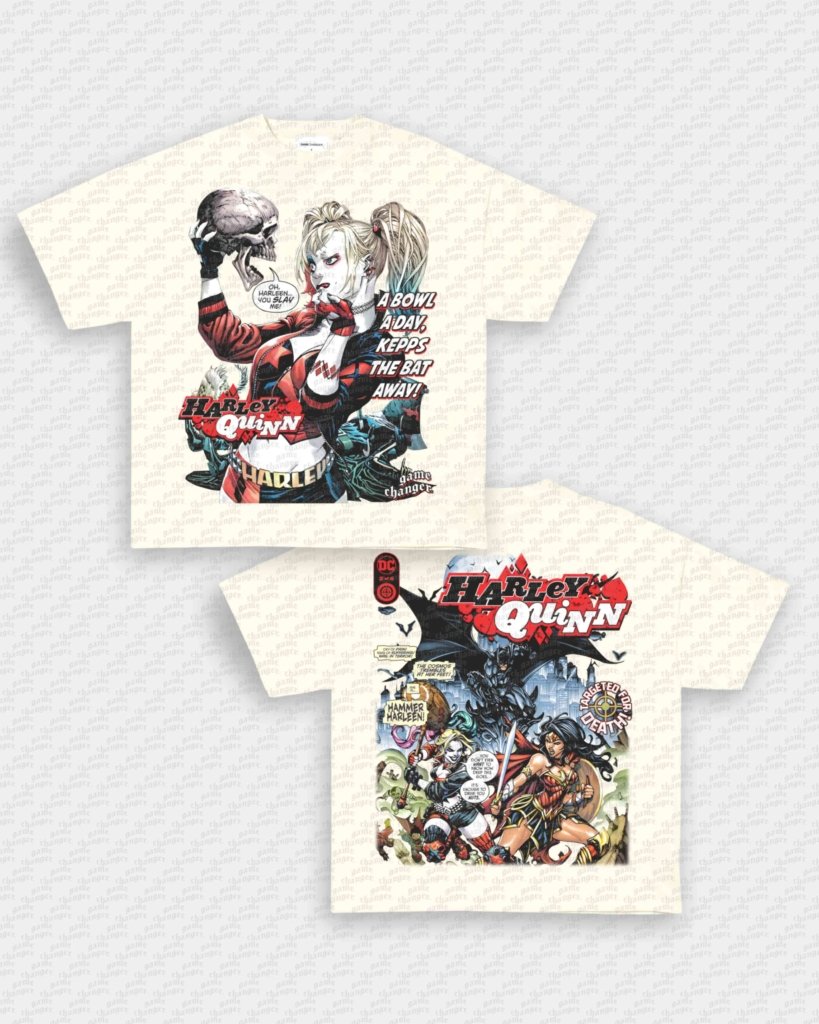 HARLEY QUINN V2 TEE - [DS] - VIP - GAME CHANGERS GRAPHIC TEE