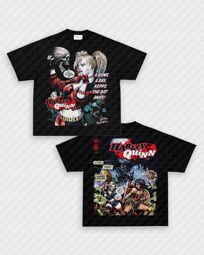 HARLEY QUINN V2 TEE - [DS] - VIP - GAME CHANGERS GRAPHIC TEE