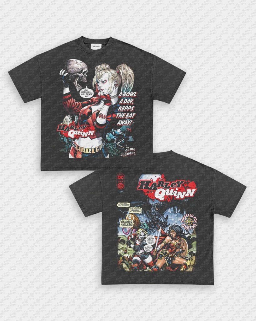 HARLEY QUINN V2 TEE - [DS] - VIP - GAME CHANGERS GRAPHIC TEE