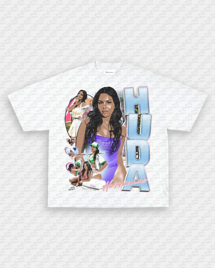 HURRICANE HUDA TEE - VIP - GAME CHANGERS - GAME CHANGERS GRAPHIC TEE