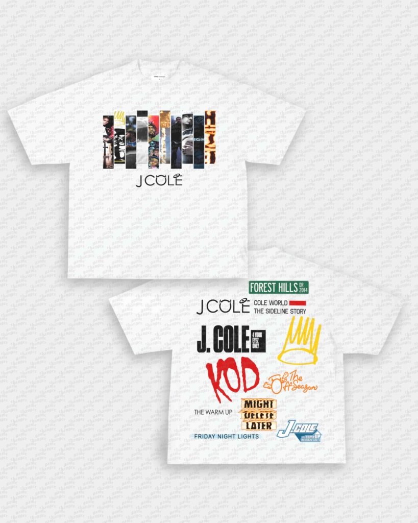 J COLE - CATALOG TEE - [DS] - VIP - GAME CHANGERS - GAME CHANGERS GRAPHIC TEE