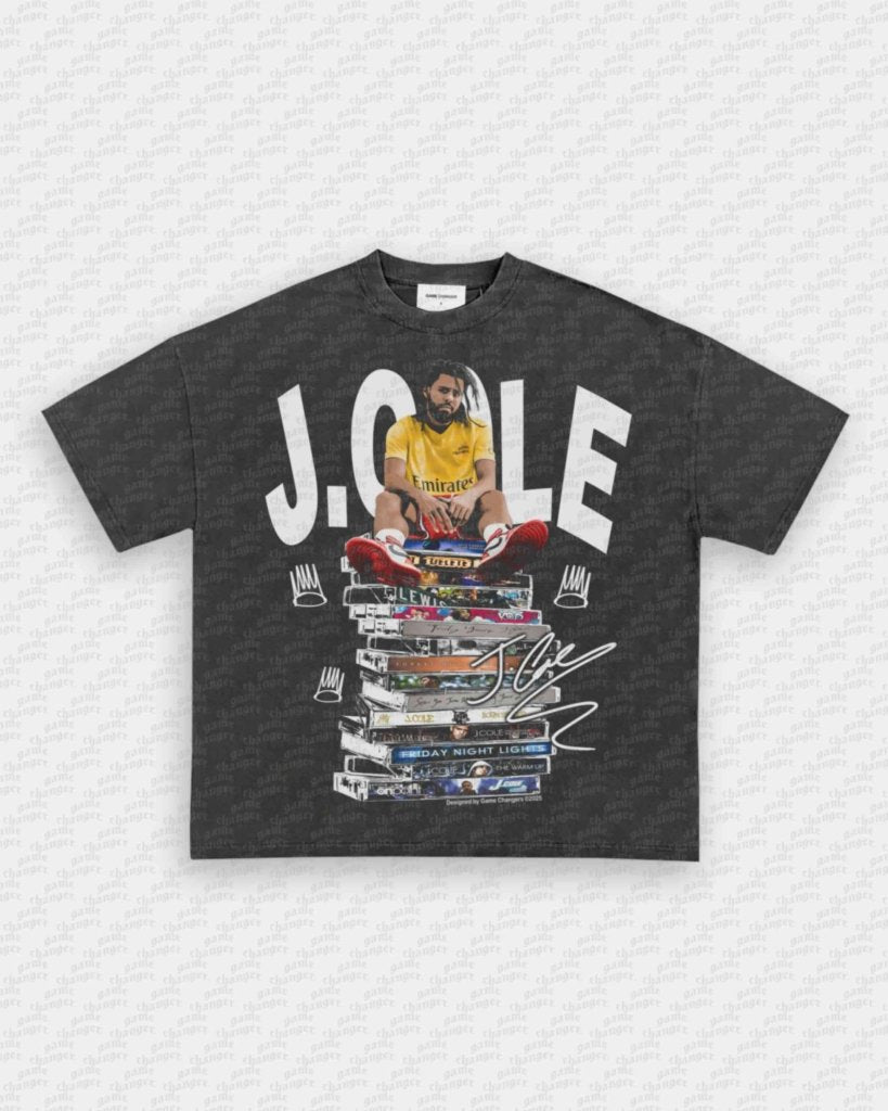 J COLE - CATALOG V2 TEE - VIP - GAME CHANGERS - GAME CHANGERS GRAPHIC TEE