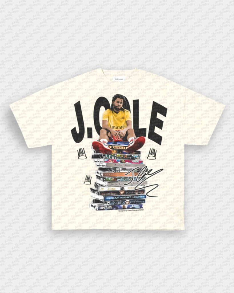 J COLE - CATALOG V2 TEE - VIP - GAME CHANGERS - GAME CHANGERS GRAPHIC TEE