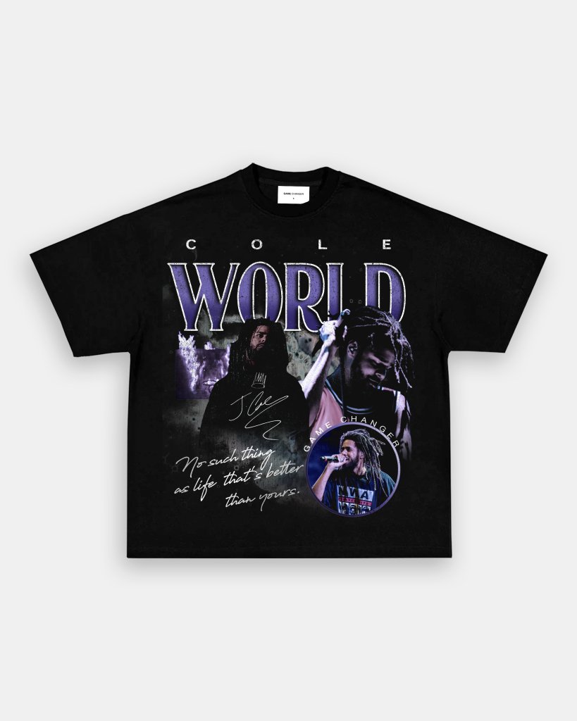 J COLE TEE - VIP - GAME CHANGERS TEE