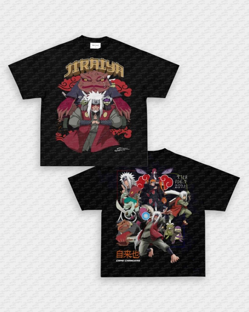 JIRAIYA V3 TEE - [DS] - VIP - GAME CHANGERS - GAME CHANGERS GRAPHIC TEE