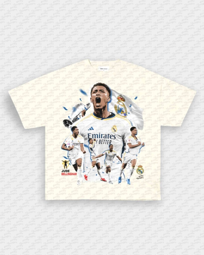 JUDE BELLINGHAM V2 TEE - VIP - GAME CHANGERS - GAME CHANGERS GRAPHIC TEE