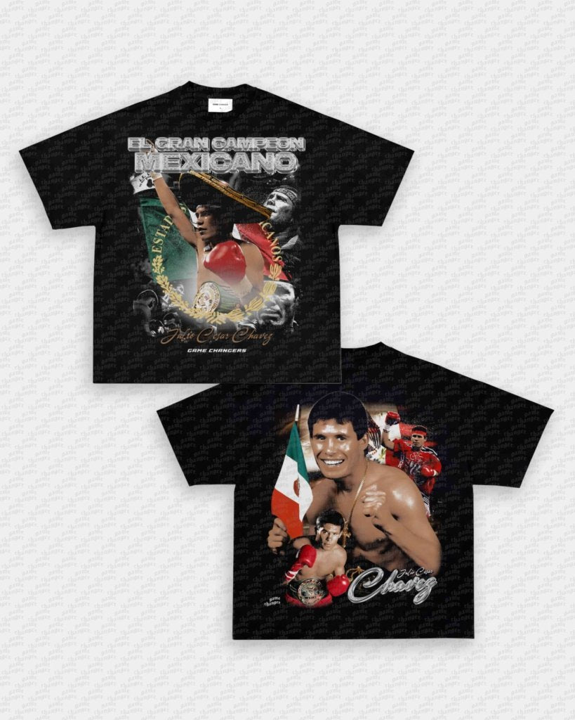 JULIO CESAR CHAVEZ V2 TEE - [DS] - VIP - GAME CHANGERS - GAME CHANGERS GRAPHIC TEE