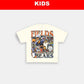 JUSTIN FIELDS 2 - KIDS TEE - VIP - GAME CHANGERS TEE