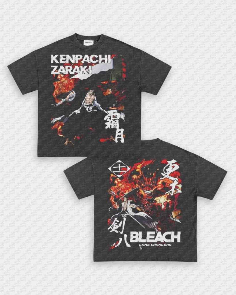 KENPACHI ZARAKI TEE - [DS] - VIP - GAME CHANGERS - GAME CHANGERS GRAPHIC TEE