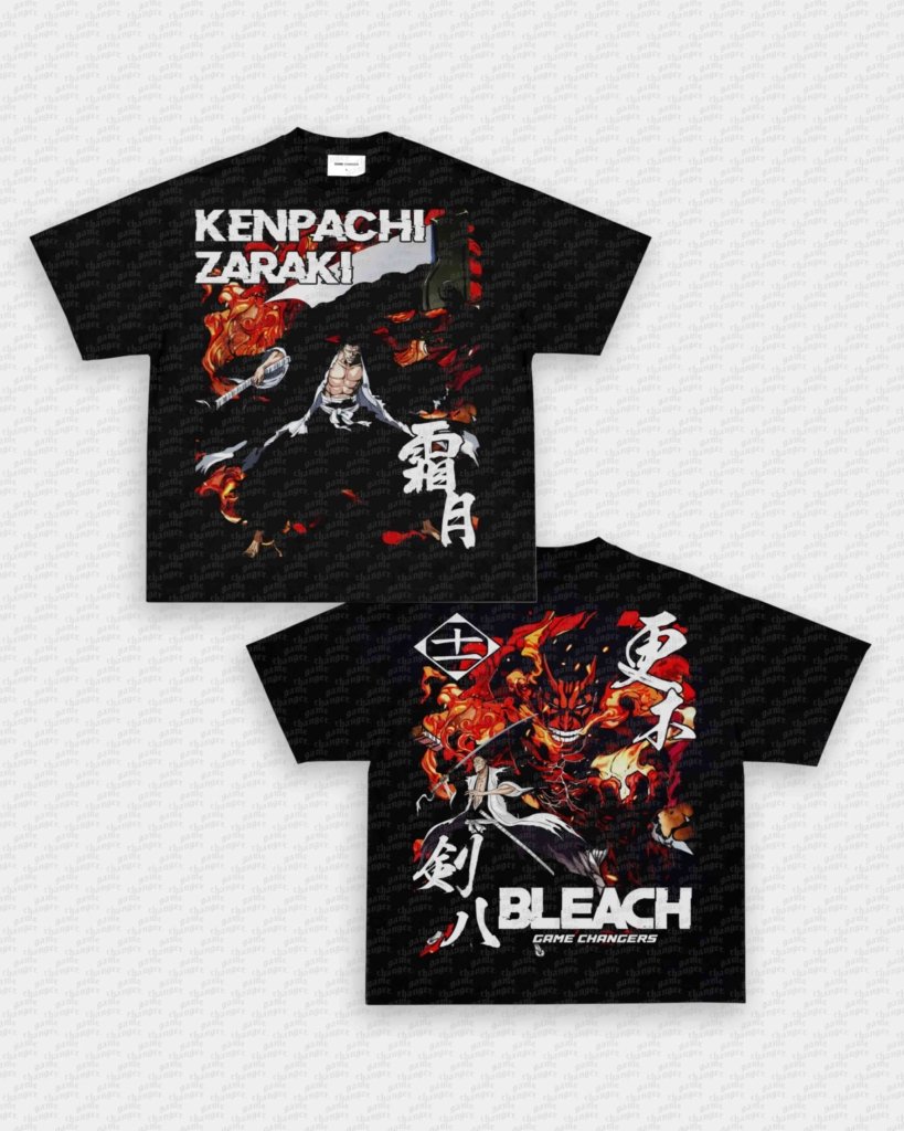 KENPACHI ZARAKI TEE - [DS] - VIP - GAME CHANGERS - GAME CHANGERS GRAPHIC TEE