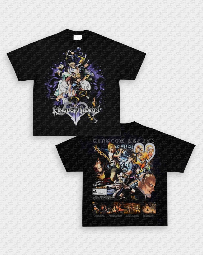 KINGDOM HEARTS TEE - [DS] - VIP - GAME CHANGERS - GAME CHANGERS GRAPHIC TEE