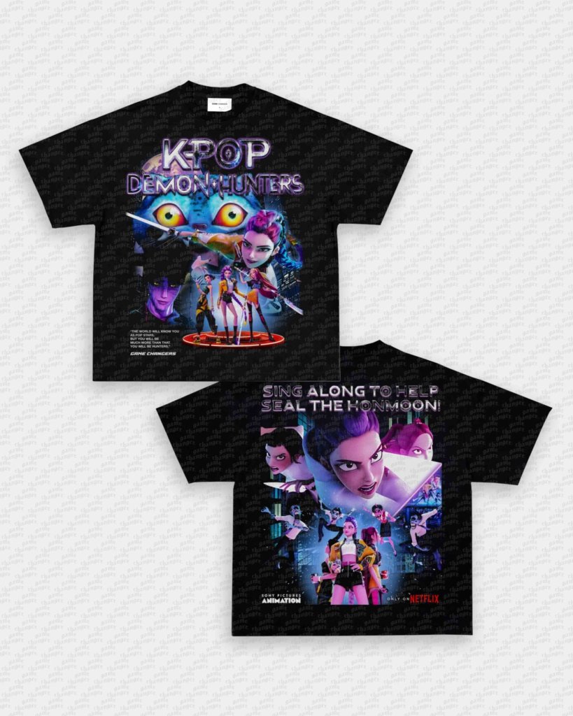 KPOP DEMON HUNTERS TEE - [DS] - VIP - GAME CHANGERS - GAME CHANGERS GRAPHIC TEE