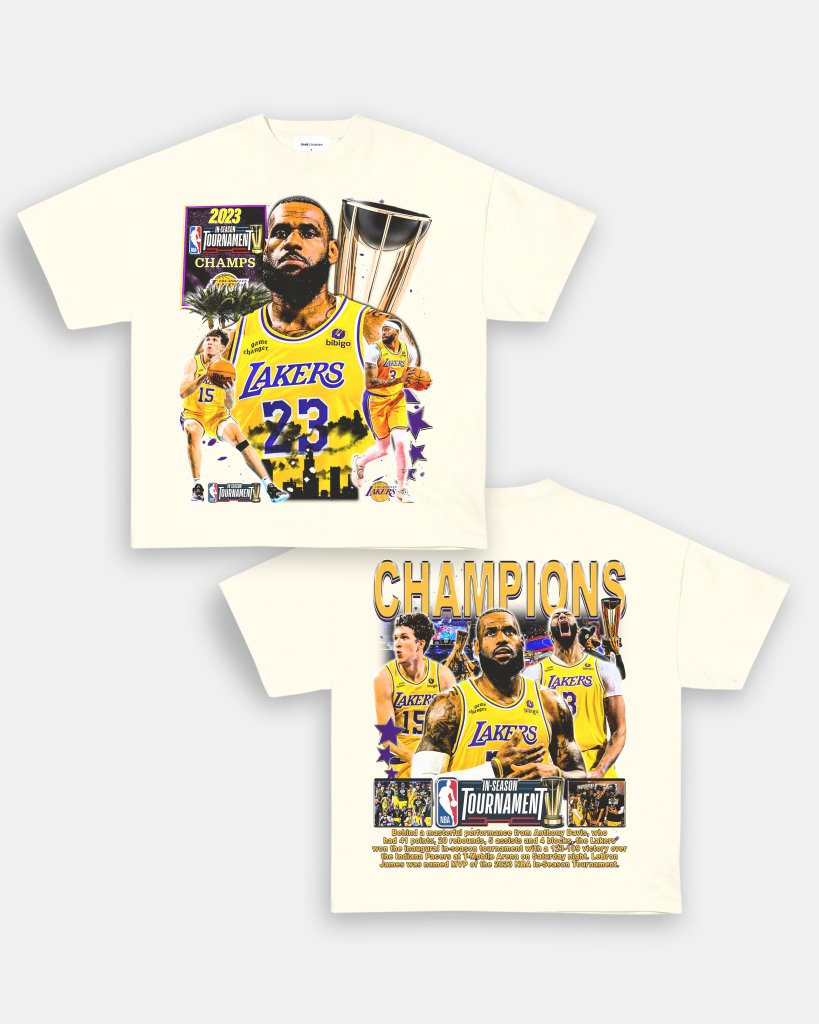 LAKERS IST CHAMPS TEE - [DS] - VIP - GAME CHANGERS TEE
