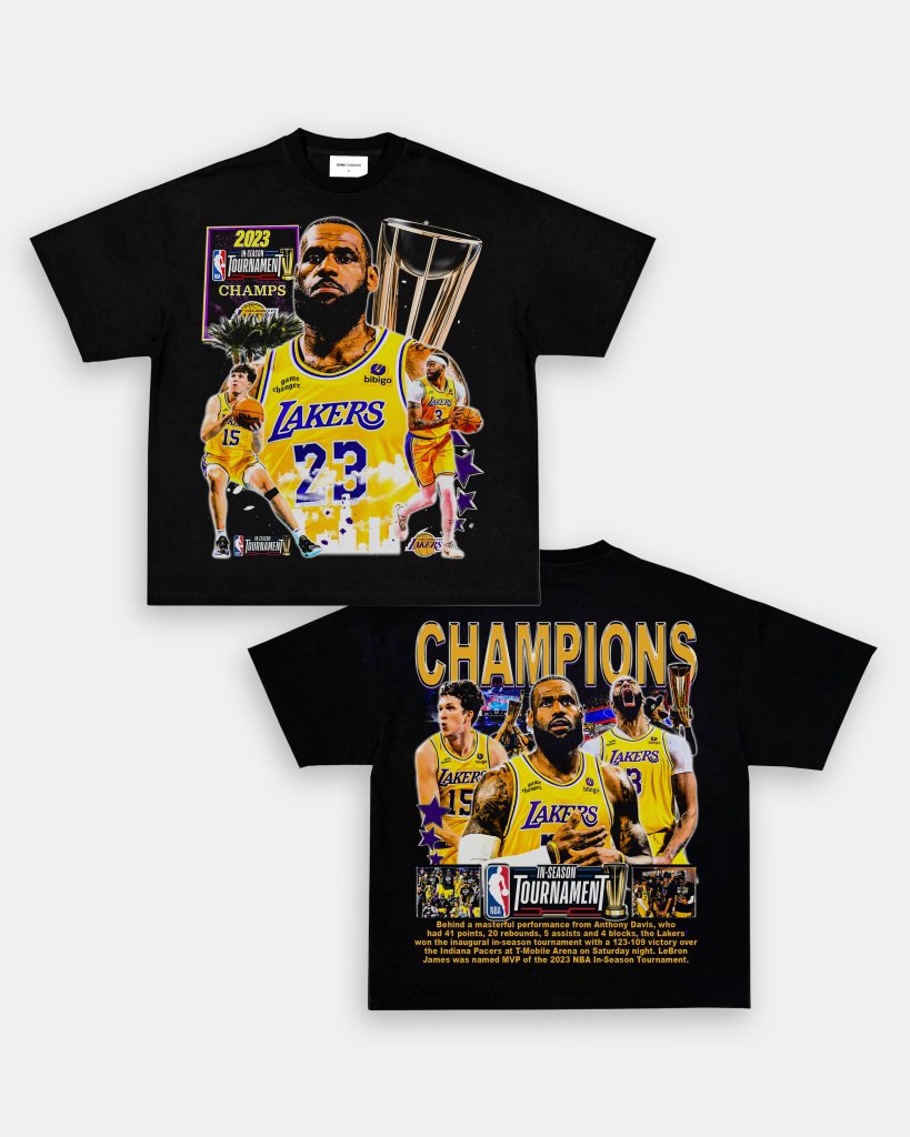LAKERS IST CHAMPS TEE - [DS] - VIP - GAME CHANGERS TEE