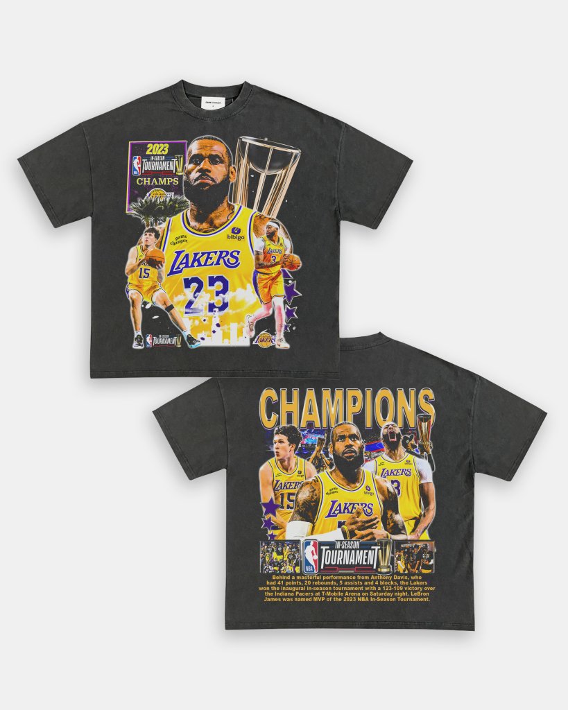 LAKERS IST CHAMPS TEE - [DS] - VIP - GAME CHANGERS TEE