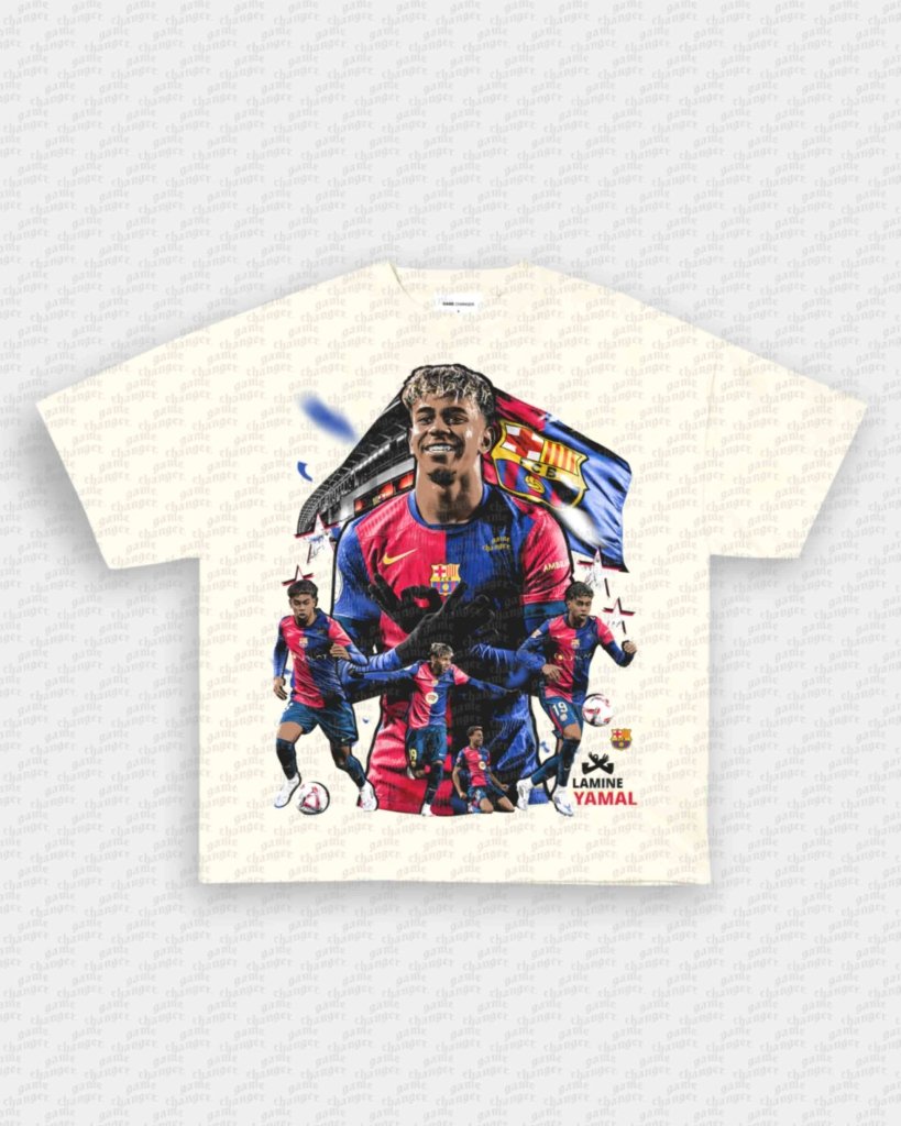 LAMINE YAMAL TEE - VIP - GAME CHANGERS - GAME CHANGERS GRAPHIC TEE