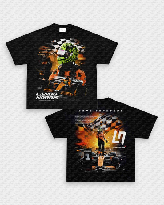 LANDO NORRIS V2 TEE - [DS] - VIP - GAME CHANGERS - GAME CHANGERS GRAPHIC TEE