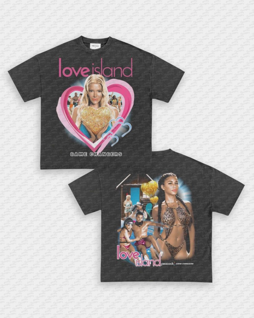 LOVE ISLAND TEE - [DS] - VIP - GAME CHANGERS - GAME CHANGERS GRAPHIC TEE