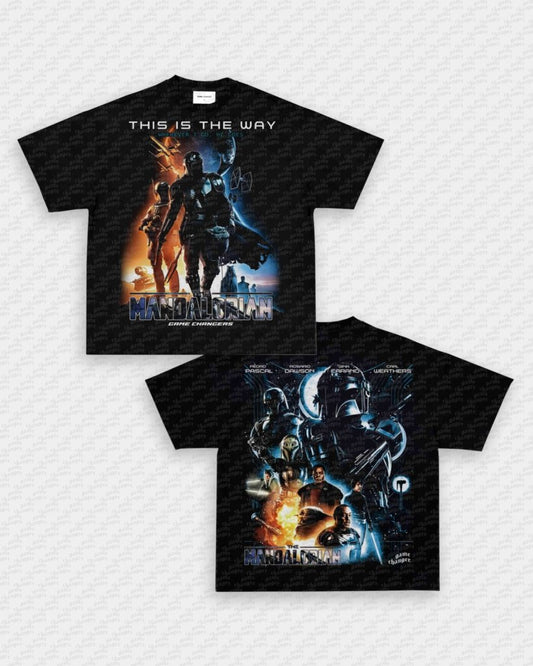 MANDALORIAN TEE - [DS] - VIP - GAME CHANGERS - GAME CHANGERS GRAPHIC TEE