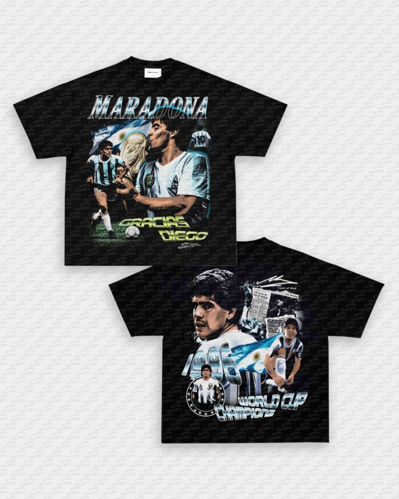 MARADONA V2 TEE - [DS] - VIP - GAME CHANGERS - GAME CHANGERS GRAPHIC TEE