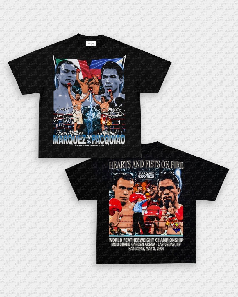 MARQUEZ VS PACQUIAO TEE - [DS] - VIP - GAME CHANGERS TEE