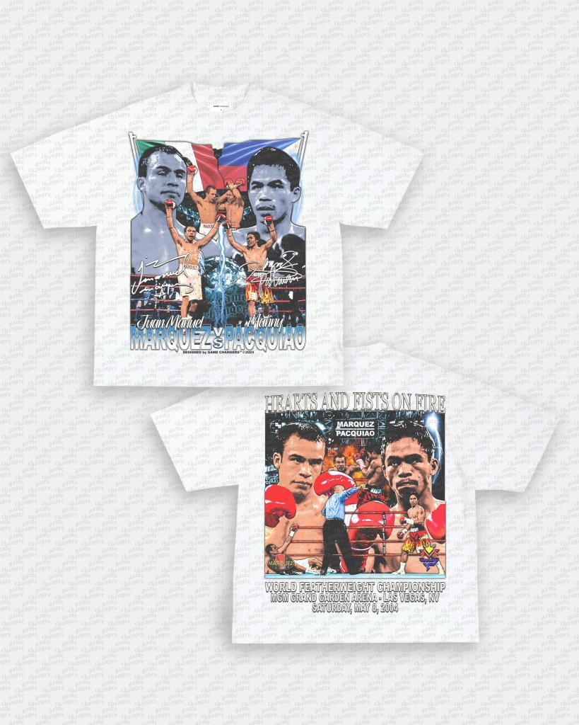 MARQUEZ VS PACQUIAO TEE - [DS] - VIP - GAME CHANGERS TEE