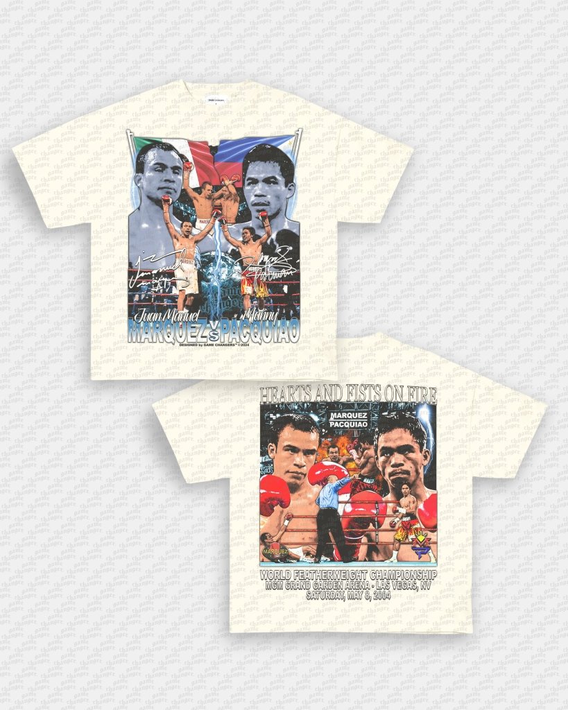 MARQUEZ VS PACQUIAO TEE - [DS] - VIP - GAME CHANGERS TEE