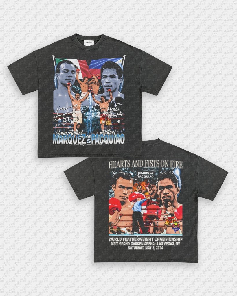 MARQUEZ VS PACQUIAO TEE - [DS] - VIP - GAME CHANGERS TEE