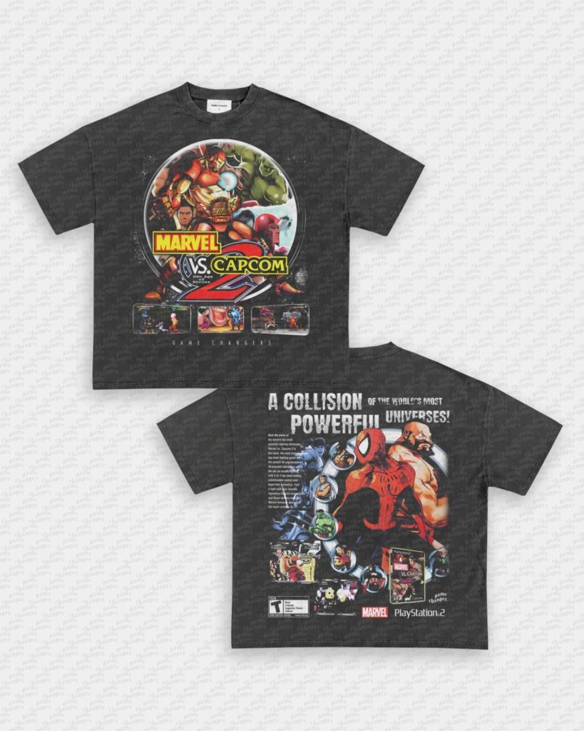 MARVEL VS CAPCOM 2 TEE - [DS] - VIP - GAME CHANGERS - GAME CHANGERS GRAPHIC TEE