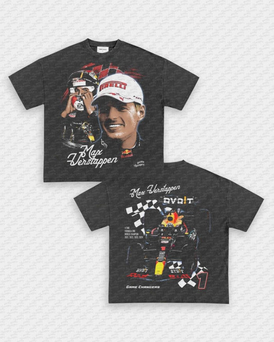 MAX VERSTAPPEN V3 TEE - [DS] - VIP - GAME CHANGERS - GAME CHANGERS GRAPHIC TEE