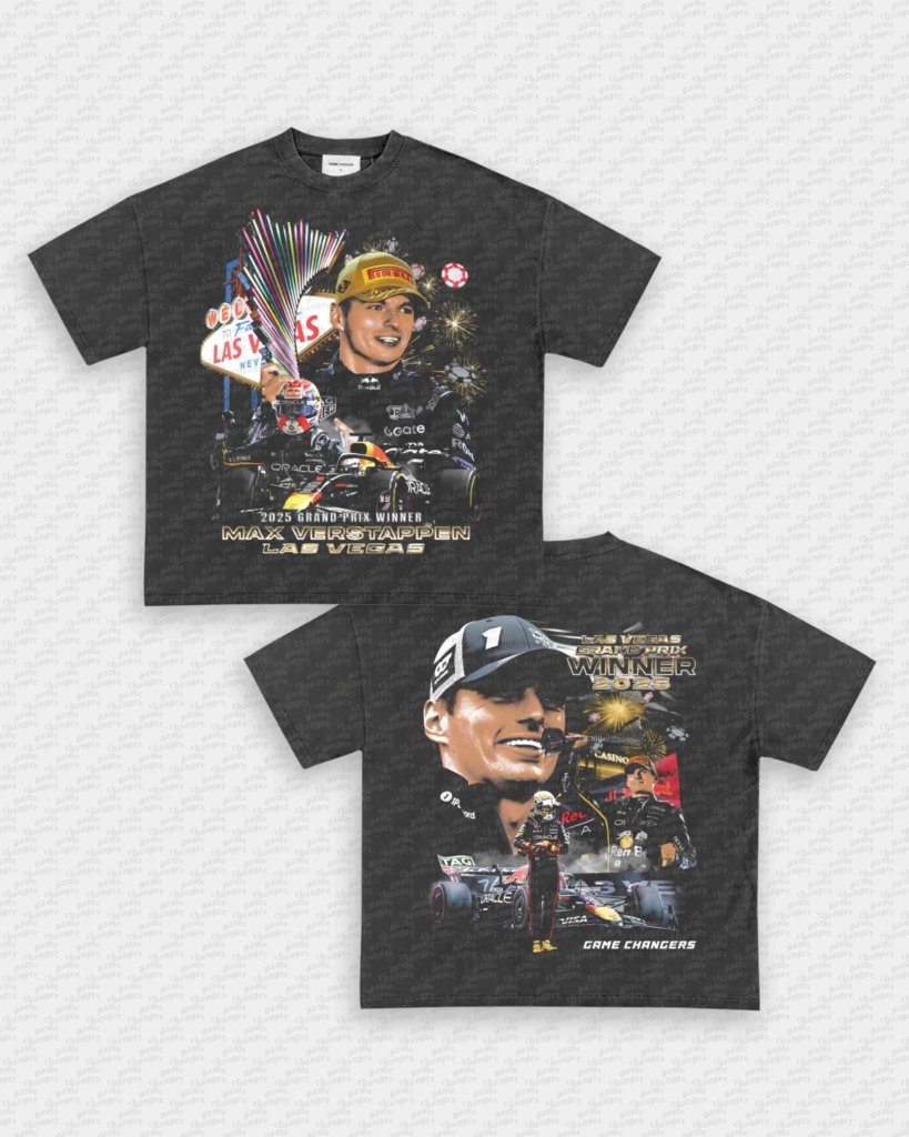 MAX VERSTAPPEN V5 TEE - [DS] - VIP - GAME CHANGERS - GAME CHANGERS GRAPHIC TEE