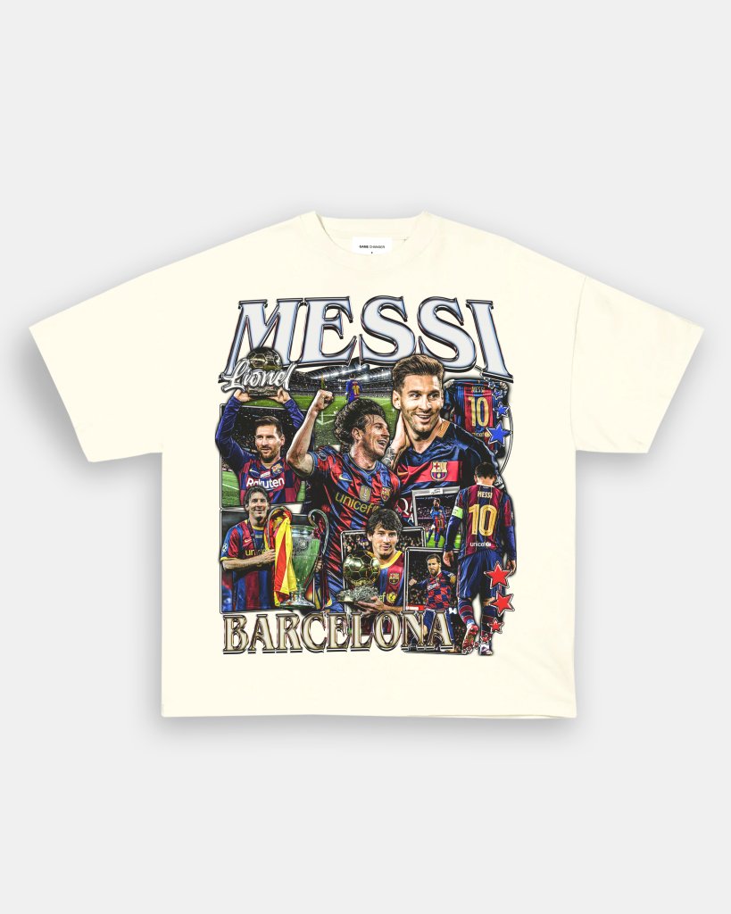 MESSI - BARCELONA V2 TEE - VIP - GAME CHANGERS TEE