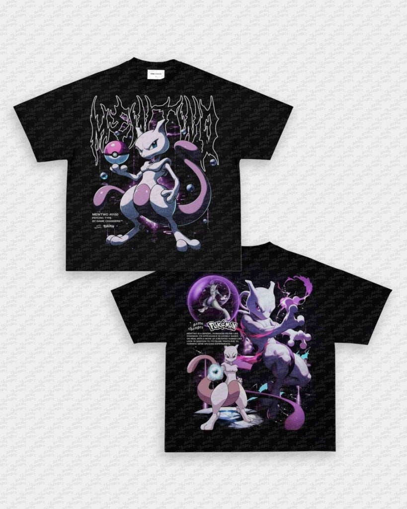 MEWTWO TEE - [DS] - VIP - GAME CHANGERS - GAME CHANGERS GRAPHIC TEE