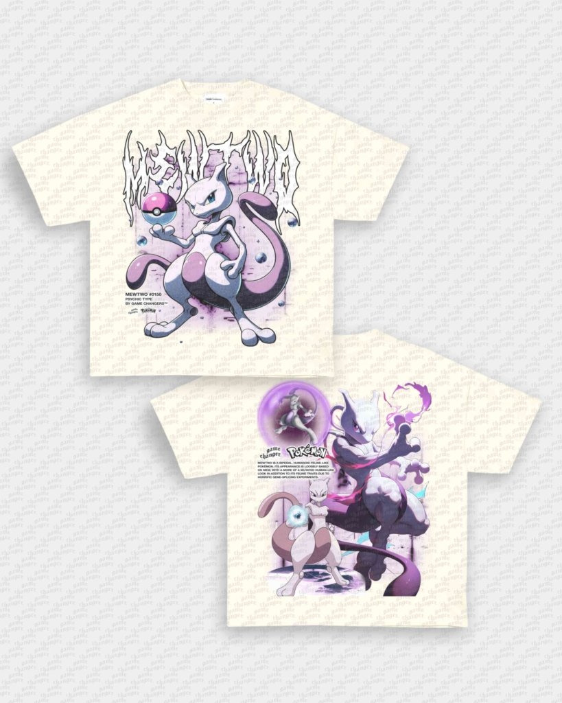 MEWTWO TEE - [DS] - VIP - GAME CHANGERS - GAME CHANGERS GRAPHIC TEE