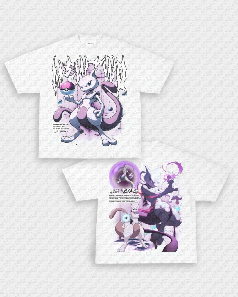 MEWTWO TEE - [DS] - VIP - GAME CHANGERS - GAME CHANGERS GRAPHIC TEE