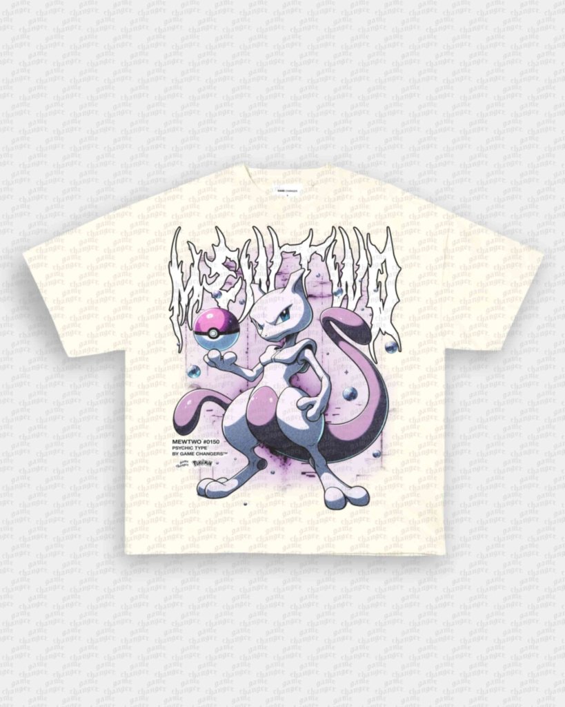 MEWTWO V2 TEE - VIP - GAME CHANGERS - GAME CHANGERS GRAPHIC TEE
